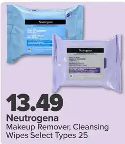 PharmaChoice Neutrogena Makeup Remover, Cleansing Wipes Select Types offer