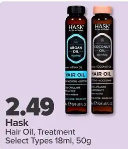 PharmaChoice Hask Hair Oil, Treatment offer