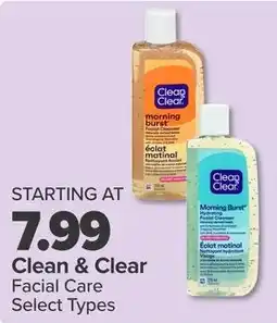 PharmaChoice Clean & Clear Facial Care offer