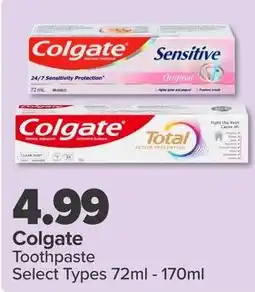 PharmaChoice Colgate toothpaste offer