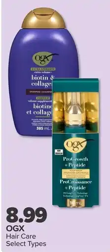 PharmaChoice Ogx Hair Care Select Types offer