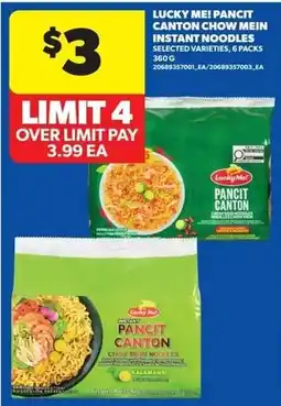 Real Canadian Superstore Lucky me! pancit canton chow mein offer