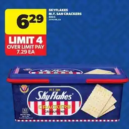 Real Canadian Superstore M.Y. San SkyFlakes Crackers offer