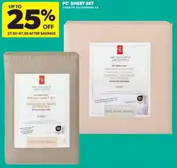 Real Canadian Superstore The favourite percale sheet set offer