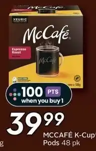 Sobeys McCafé K-Cup Pods offer