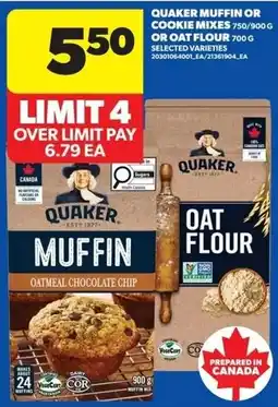 Real Canadian Superstore Quaker muffin oatmeal chocolate chip offer