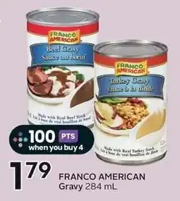 Sobeys Franco American gravy offer