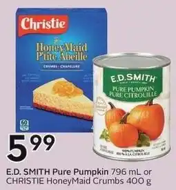 Sobeys E.D. SMITH Pure Pumpkin offer
