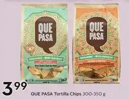 Sobeys Que pasa Tortilla Chips offer