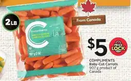 Sobeys Compliments baby-cut carrots offer