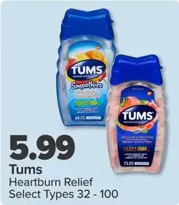 PharmaChoice Tums Heartburn Relief offer