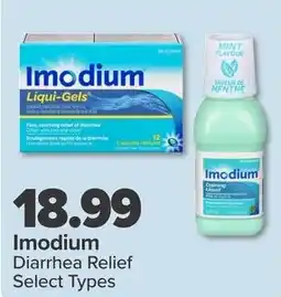 PharmaChoice Imodium Diarrhea Relief Select Types offer