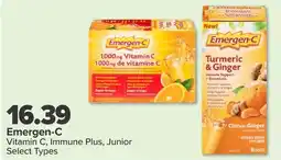 PharmaChoice Emergen-C Vitamin C, Immune Plus, Junior Select Types offer