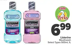PharmaChoice Listerine mouthwash offer
