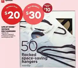 Real Canadian Superstore PC Optimum LIFE AT HOME FELT HANGERS offer