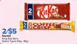 PharmaChoice Nestlé King Size Bars offer