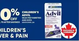 Real Canadian Superstore Children's advil offer