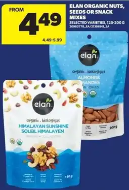 Real Canadian Superstore Elan organic biological almonds offer