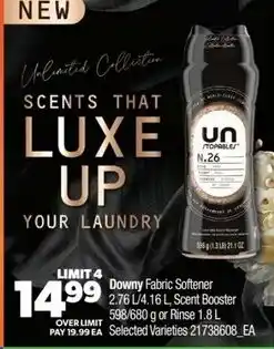 Real Canadian Superstore Downy Fabric Softener offer