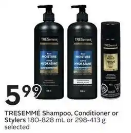 Sobeys TRESEMME Shampoo, Conditioner or Stylers offer