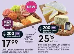 Sobeys Chili Crisp Charcuterie Board offer