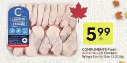 Sobeys Compliments Fresh Air-Chilled Chicken Wings offer