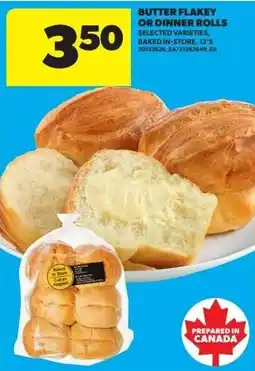 Real Canadian Superstore Butter Flaky Or Dinner Rolls offer