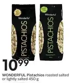 Sobeys Wonderful Pistachios offer