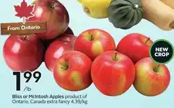 Sobeys Bliss or McIntosh Apples offer