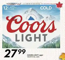 Sobeys Coors Light Lager offer