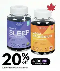 Sobeys Suku vitamin gummies offer