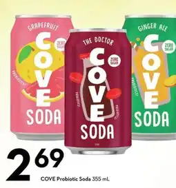 Sobeys Cove Probiotic Soda offer