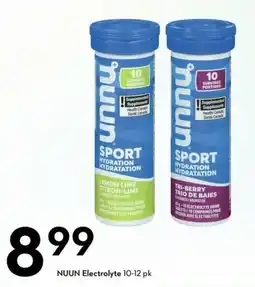 Sobeys Nuun Electrolyte offer