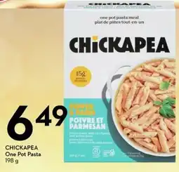 Sobeys Chickapea one pot pasta pepper & parm offer