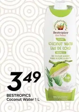 Sobeys Bestropics Coconut Water offer