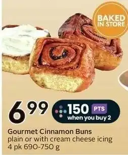 Sobeys Gourmet Cinnamon Buns offer