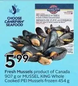 Sobeys Mussel King Fresh Mussels offer