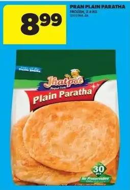 Real Canadian Superstore Jatpot plain paratha offer