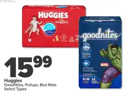 PharmaChoice Huggies GoodNites, Pullups, Bed Mats Select Types offer