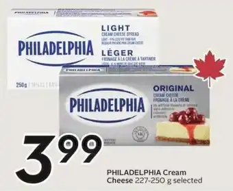 Sobeys Philadelphia cream cheese offer