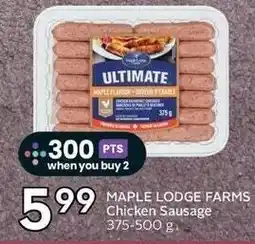 Sobeys Maple Lodge Farms Chicken Sausage offer