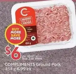 Sobeys Compliments Ground Pork offer