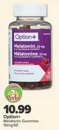 PharmaChoice Option+ Melatonin Gummies offer