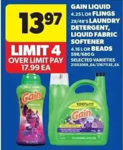 Real Canadian Superstore Gain liquid detergent offer
