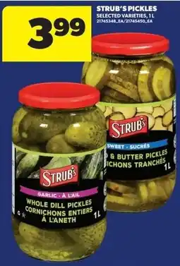 Real Canadian Superstore Strub's pickles offer