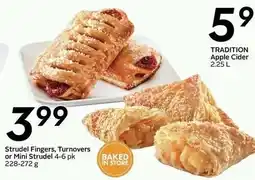 Sobeys Strudel Fingers Turnovers or Mini Strudel offer