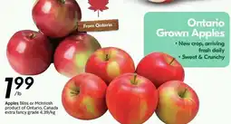 Sobeys Ontario Grown Apples offer
