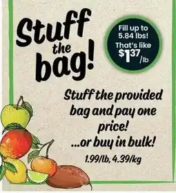Sobeys Stuff the bag! offer