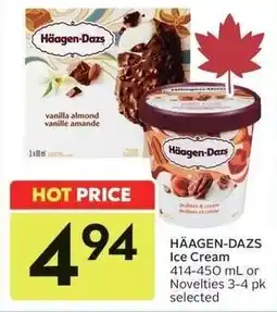 Sobeys Häagen-Dazs ice cream offer