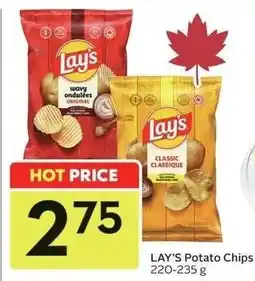 Sobeys Lay's potato chips offer
